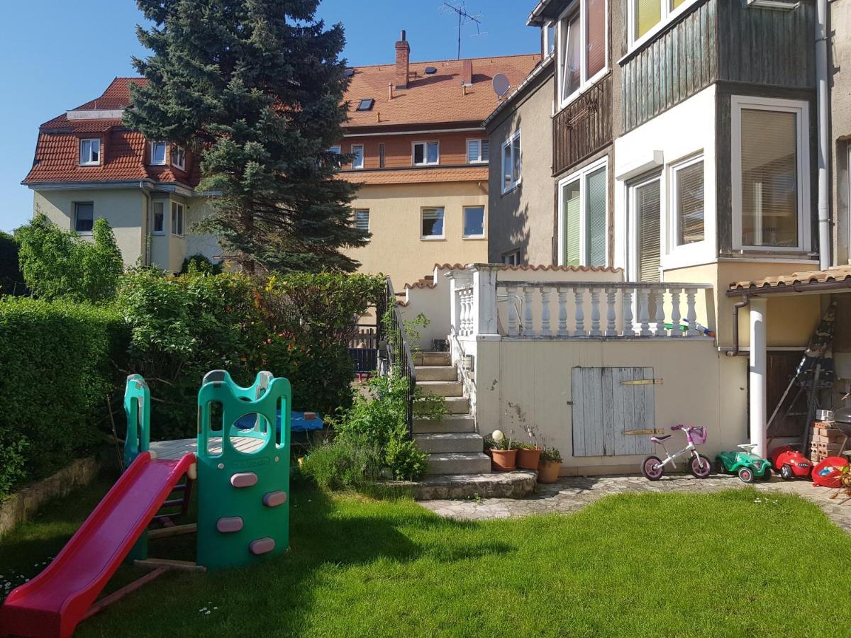 Apartment Am Suedpark Erfurt - Inkl Garten Mit Sitzlounge - Zentrumsnah Buitenkant foto