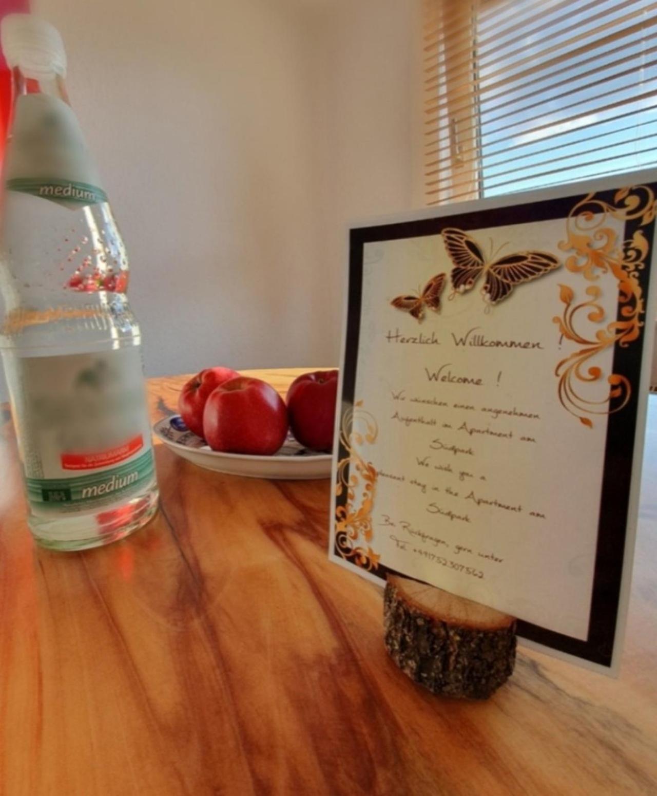 Apartment Am Suedpark Erfurt - Inkl Garten Mit Sitzlounge - Zentrumsnah Buitenkant foto